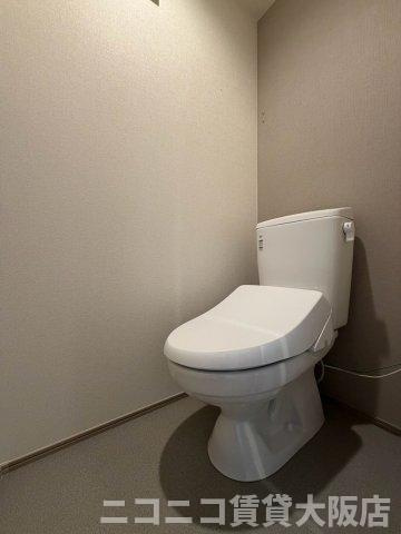 大阪市大正区三軒家西３丁目のアパートのトイレ