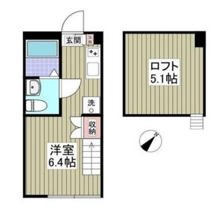 【間取り】 | ヴィルナタル | 間取りです。