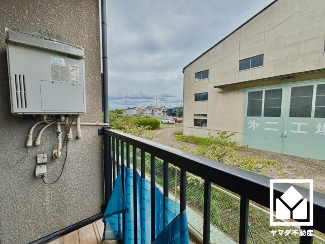 伏見区久我石原町のバルコニー