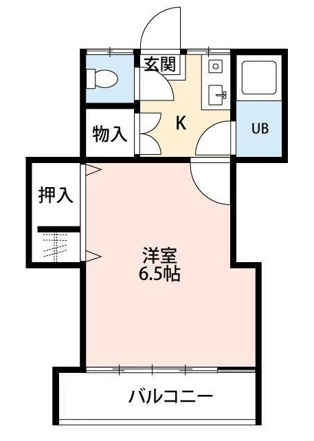 タカギハイツの間取り|間取りです。