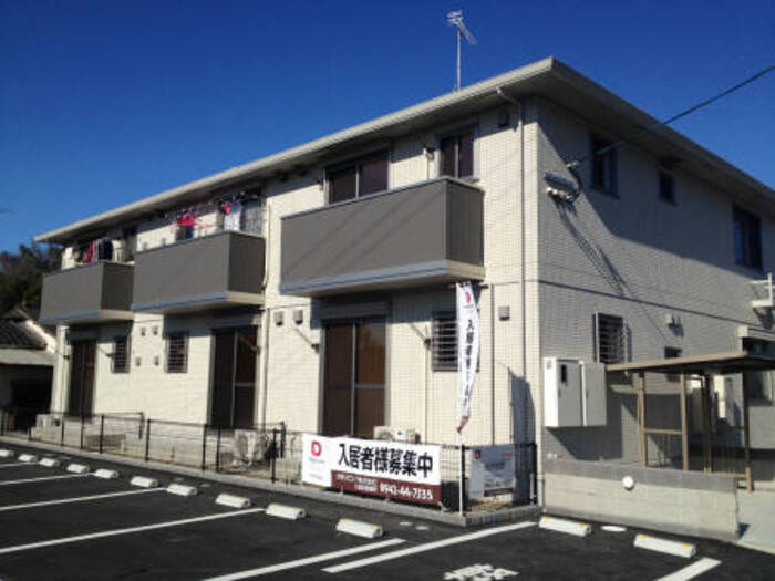プレジール清楽の外観|外観もきれいです