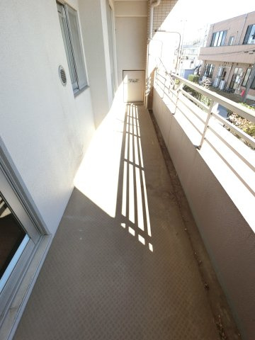 ダイアパレス西千葉グレートハイランドのバルコニー