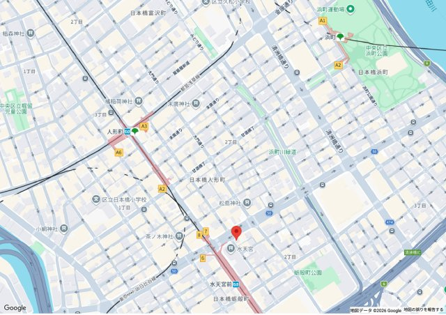 サンホリベビルの地図