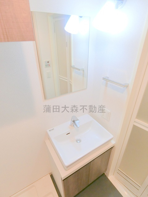 Le-lion西蒲田の洗面所