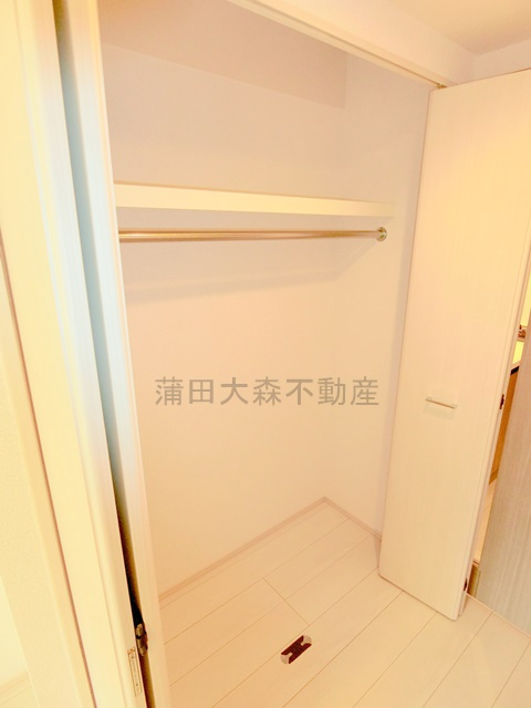 Le-lion西蒲田の収納|収納　クローゼット1メートル以上！