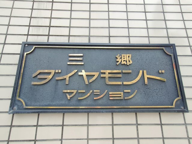 三郷ダイヤモンドマンションの外観|外観です