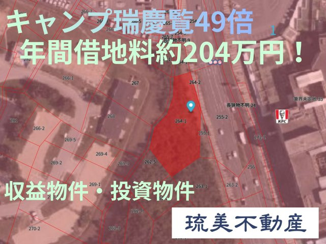 キャンプ瑞慶覧（軍用地49倍）1,143.00㎡