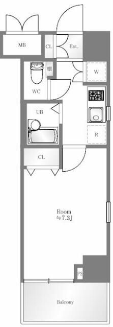 アイル秋葉原ＥＡＳＴの間取り