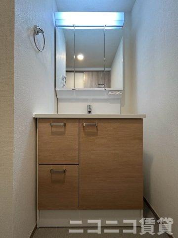 足立区栗原３丁目のアパートの洗面所|別号室イメージの為、現状を優先致します。