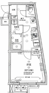 【間取り】 | ディアレイシャス成増 | 間取りです。