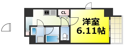 【間取り】 | Luce Kujyonishi 仲介手数料無料