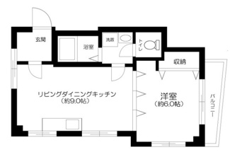 【間取り】 | 第一コーポ太田屋 | 間取りです。