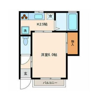 【間取り】 | サンシャイン西蒲田 | 間取りです。