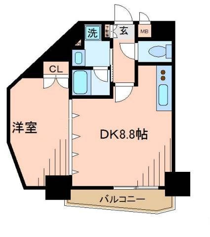 レックス神宮外苑の間取り|間取りです。