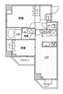 【間取り】 | ジェノヴィア新高島平スカイガーデン | 間取りです。