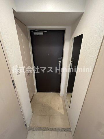ファーストステージ江戸堀パークサイドの玄関