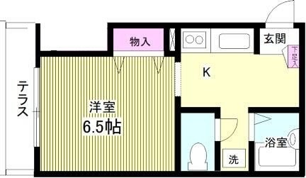 サウス・ヒルズ・Ａの間取り|間取りです。