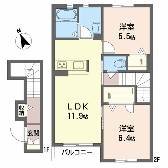【間取り】 | マイスクエアー平井