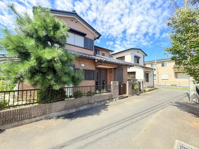 川越市下広谷　建築条件なし売地　東武東上線『鶴ヶ島駅』徒歩22分　【広谷小学区】の前面道路含む現地写真