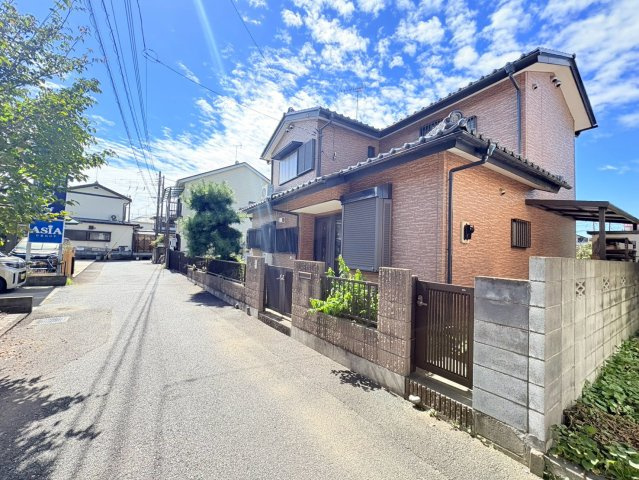 川越市下広谷　建築条件なし売地　東武東上線『鶴ヶ島駅』徒歩22分　【広谷小学区】の前面道路含む現地写真
