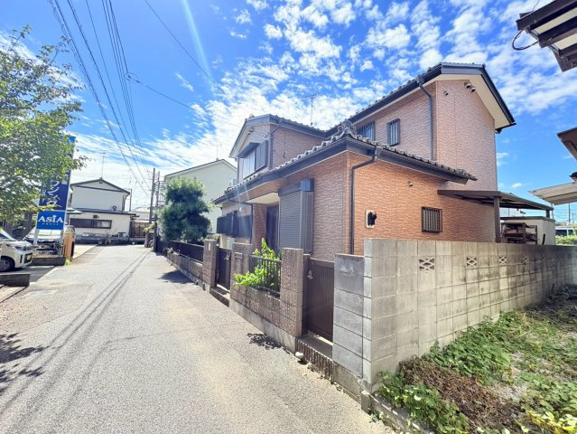 川越市下広谷　建築条件なし売地　東武東上線『鶴ヶ島駅』徒歩22分　【広谷小学区】の前面道路含む現地写真