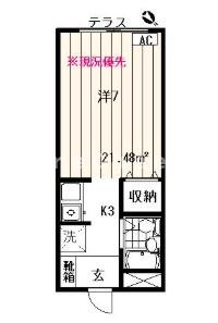 カーサエクセルの間取り