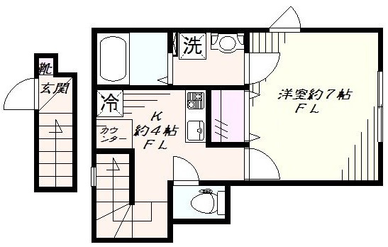 ローレル目白 の間取り|間取りです。