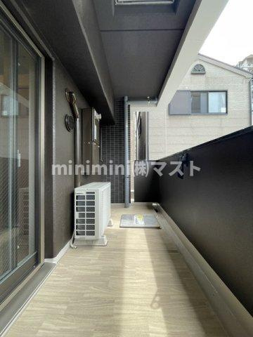 ミラージュパレス新梅田Cieloのバルコニー