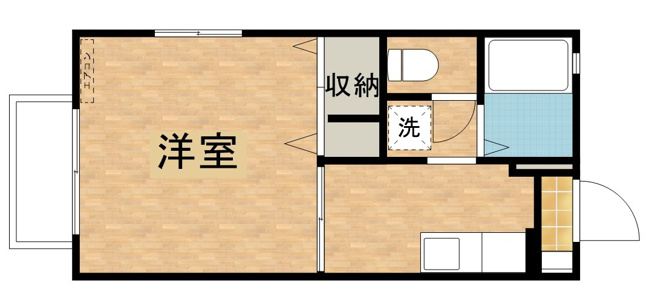 【間取り】 | チェリーコーポ