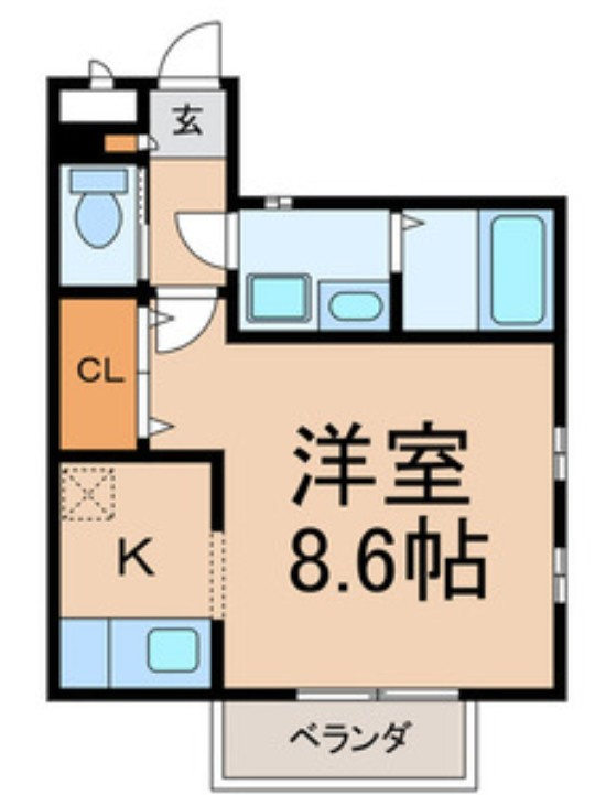 プリムローズの間取り|間取りです。