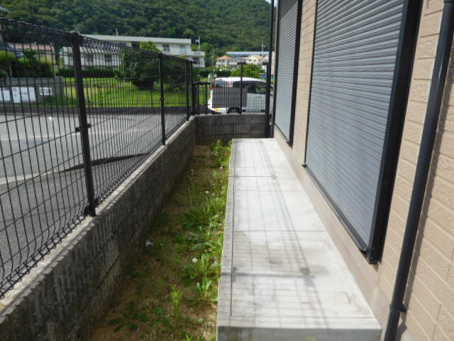 コスモスハイツのバルコニー