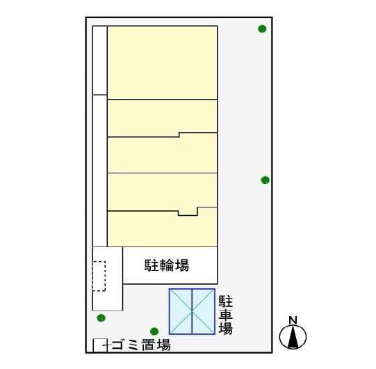 メゾン・ド・ソレイユの駐車場