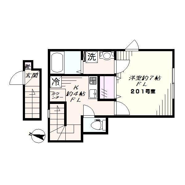 ローレル目白の間取り