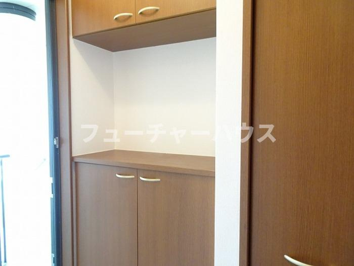 メイプルヒル　Ｃの玄関