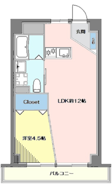 目黒ロイヤルプラザの間取り