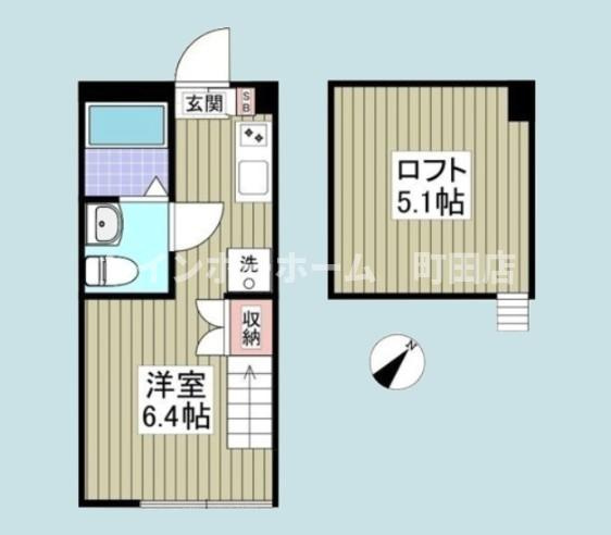 ヴィルナタル※初期費用分割あと払いサービス利用可能物件の間取り