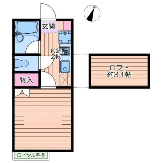 エスポワール壱番館の間取り
