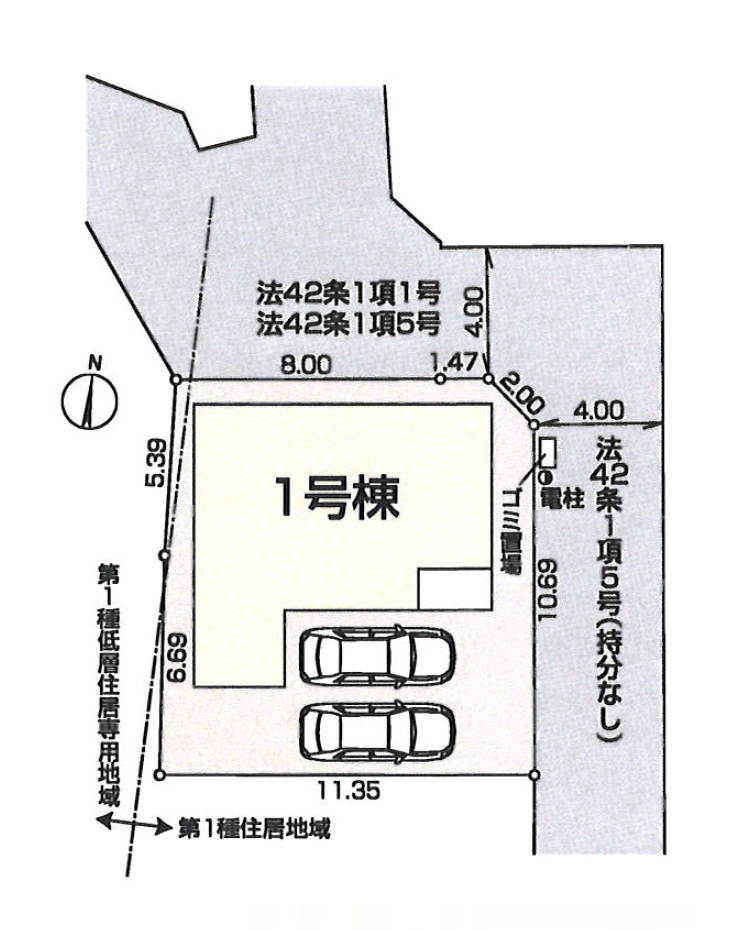 練馬区旭町1丁目　新築戸建の区画図|区画図

現地ご見学希望・資料請求などお気軽にお問い合わせ下さい！
03-5990-5201
