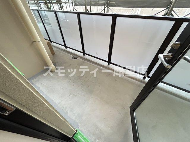 アービングNeo岸里玉出のバルコニー