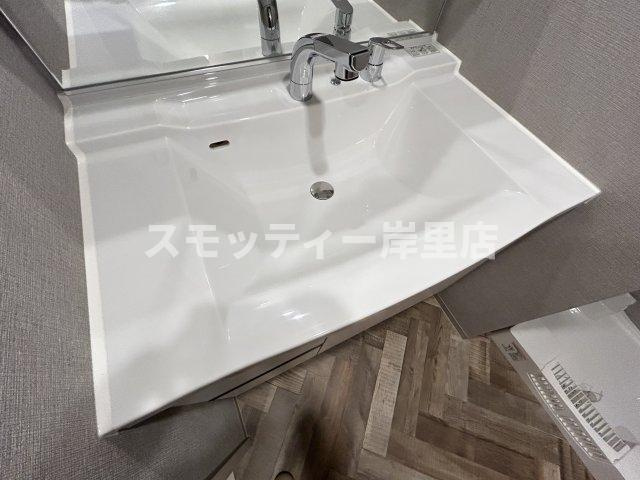 アービングNeo岸里駅前の独立洗面台