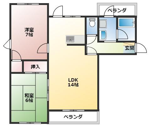 マロン・ドゥムールの間取り
