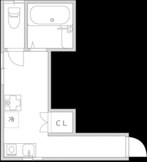 【間取り】 | Bハウス東大井 | 間取りです。