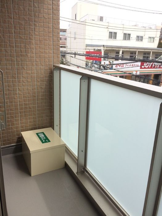 Grace桜新町のバルコニー