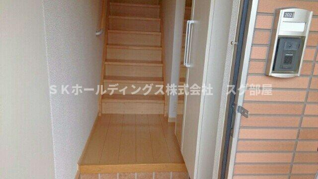 ルジューレの玄関
