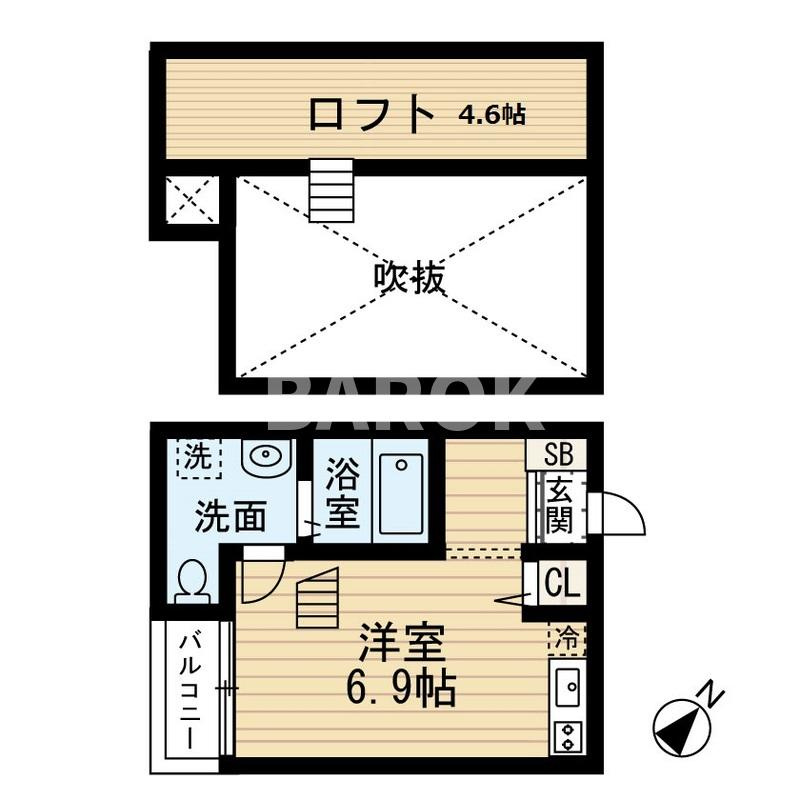 グランショア千代の間取り