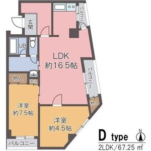 【間取り】 | 神戸タケサンハイツ