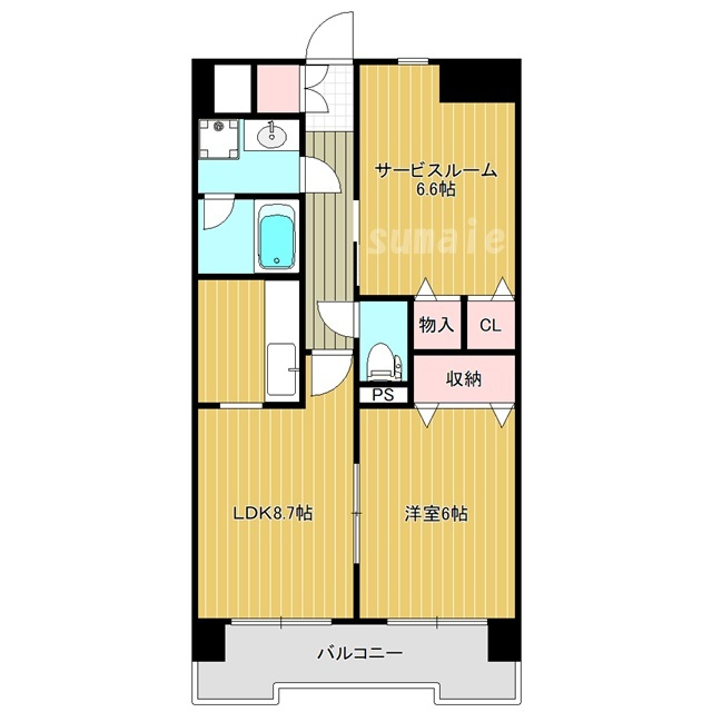 レジデンス奥戸の間取り|間取り図です！