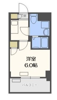 【間取り】 | プレサンス天満ステーションフロント