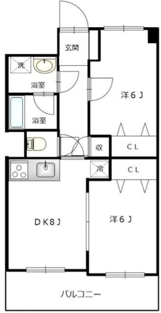 グリーンビレッジ豊玉の間取り