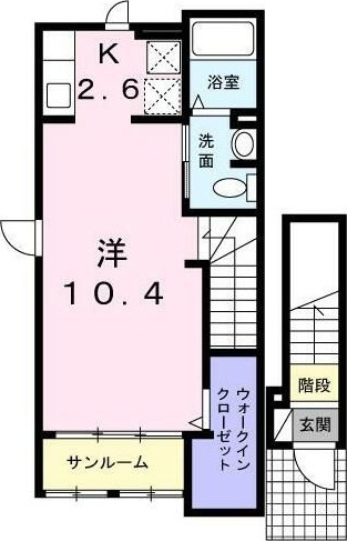 ヒルサイド菊名Ⅱの間取り